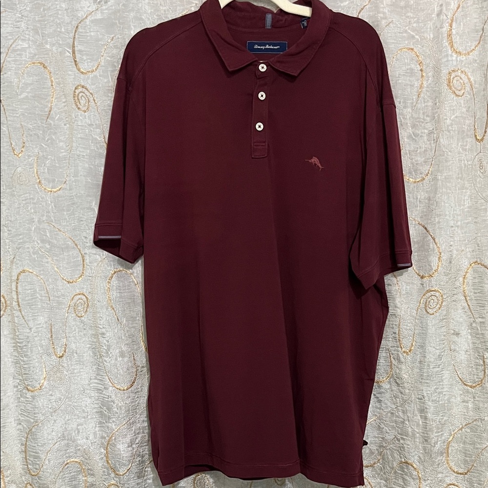 Tommy Bahama Deep Red Polo Shirt